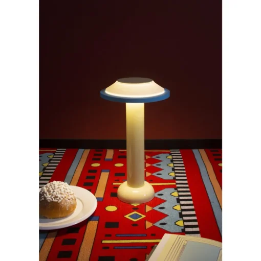 Sowden PL2 Bordlampe med Dual Functionality Gul/Hvid