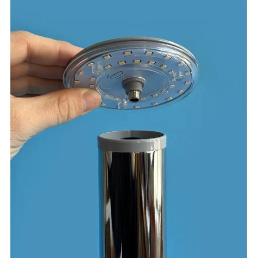 Sowden PL6 Bordlampe med Dual Functionality Krom