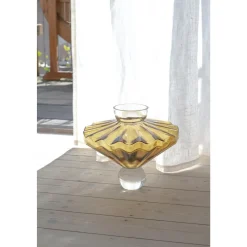 Stori Ballerina Glas Vase Amber