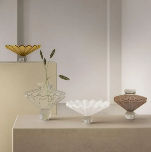 Stori Ballerina Glas Vase Amber