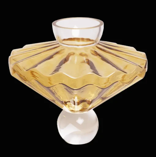 Stori Ballerina Vase Stor Amber