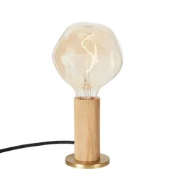 Tala Knuckle Bordlampe Egetrá med Voronoi-I Páre