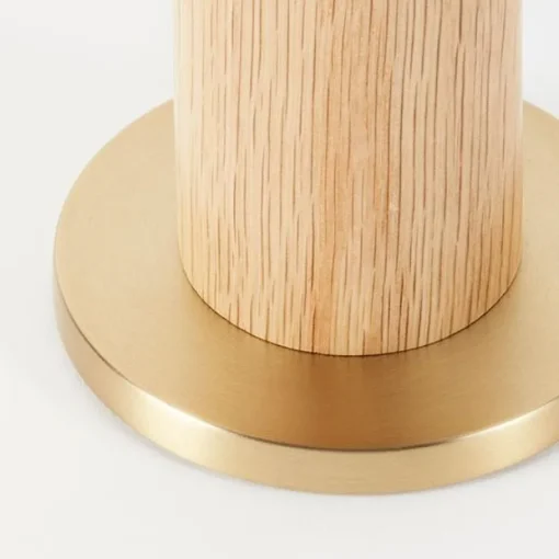 Tala Knuckle Bordlampe Egetrá med Voronoi-I Páre