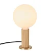 Tala Knuckle Bordlampe Egetrá med Sphere IV Páre