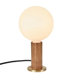 Tala Knuckle Bordlampe Valnød med Sphere IV Páre