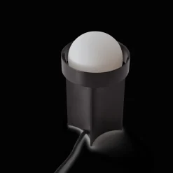 Tala Loop Bordlampe Lille Mørkegrå med Sphere III