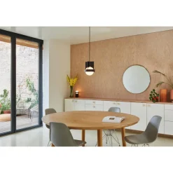 Tala Loop Bordlampe Lille Mørkegrå med Sphere III