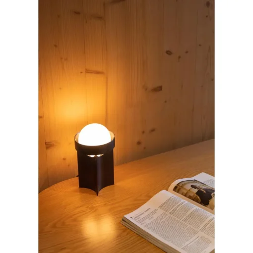 Tala Loop Bordlampe Lille Mørkegrå med Sphere III