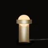 Tala Loop Bordlampe Lille Guld med Sphere III