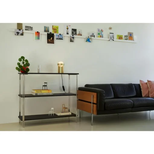 Tala Loop Bordlampe Lille Guld med Sphere III
