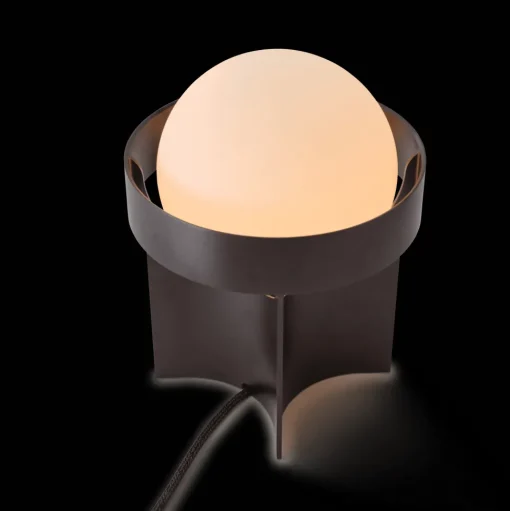 Tala Loop Bordlampe Stor Mørkegrå med Sphere IV