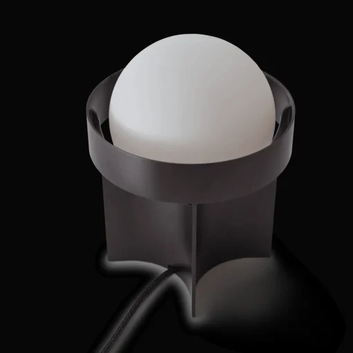Tala Loop Bordlampe Stor Mørkegrå med Sphere IV