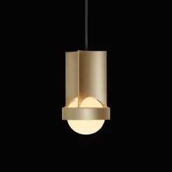 Tala Loop Single Pendel Lille Guld med Sphere III