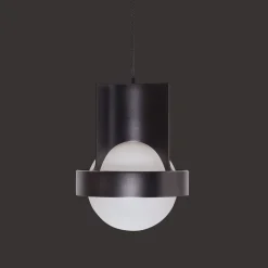 Tala Loop Single Pendel Stor Mørkegrå med Sphere IV