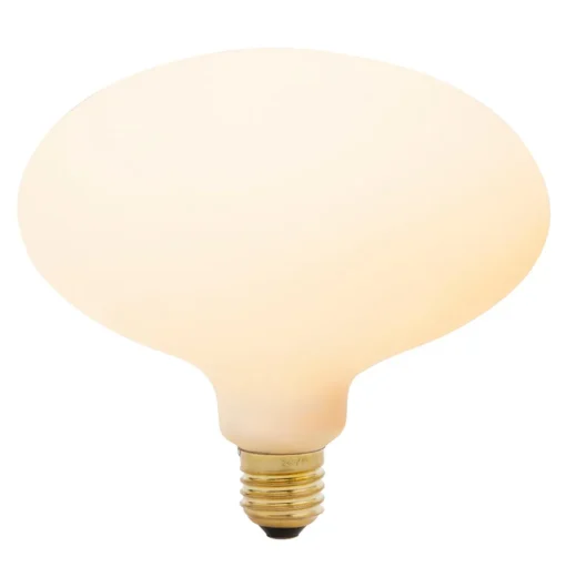 Tala Oval Ll E27 LED Páre 8W 2000-2800K Mat Porcelán