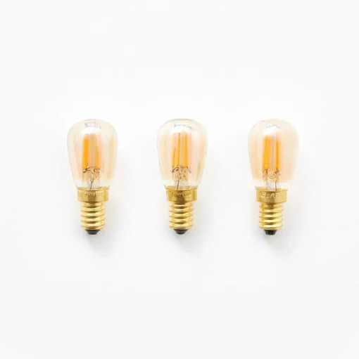 Tala Pygmy E14 2W LED 2200K Tonet Glas - Dámpbar