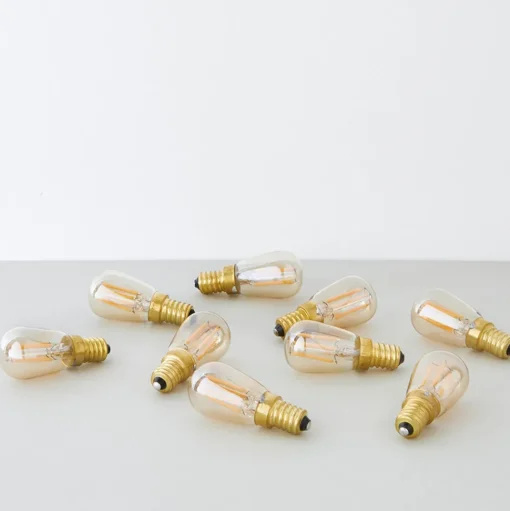 Tala Pygmy E14 2W LED 2200K Tonet Glas - Dámpbar