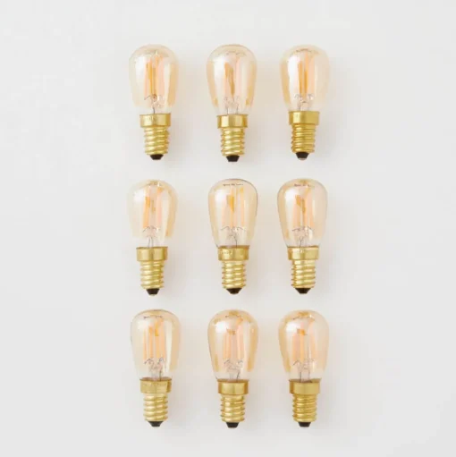 Tala Pygmy E14 2W LED 2200K Tonet Glas - Dámpbar