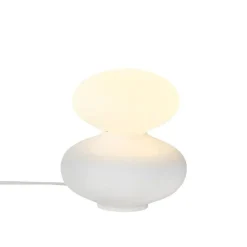 Tala Reflection Oval Bordlampe Hvid