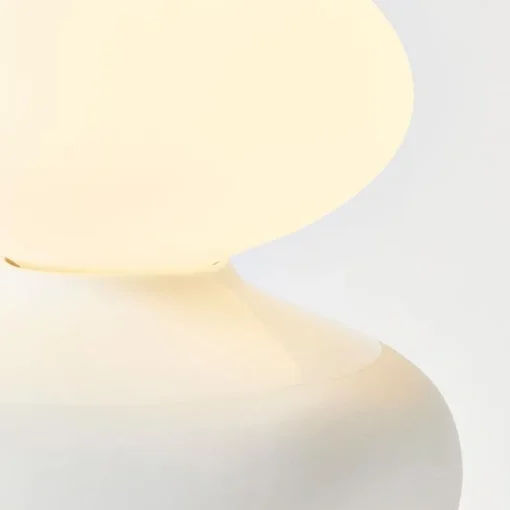 Tala Reflection Oval Bordlampe Hvid