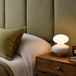 Tala Reflection Oval Bordlampe Hvid