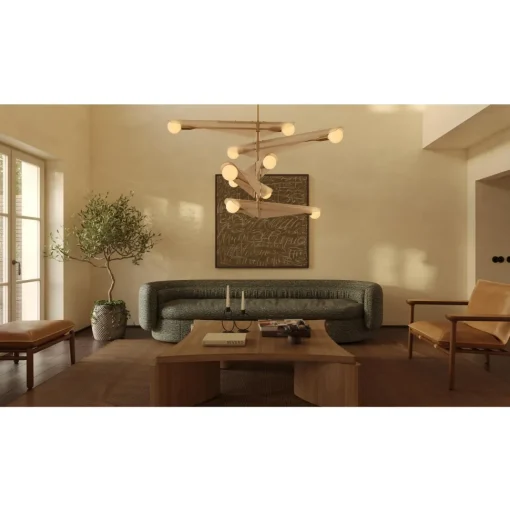 Tala Sycamore 5 Loftlampe Messing/Dawn Grey