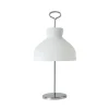 TATO Arenzano Bordlampe Høj Hvid & Krom