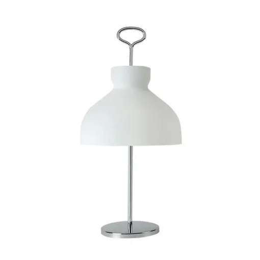 TATO Arenzano Bordlampe Høj Hvid & Krom