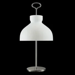 TATO Arenzano Bordlampe Høj Hvid & Krom