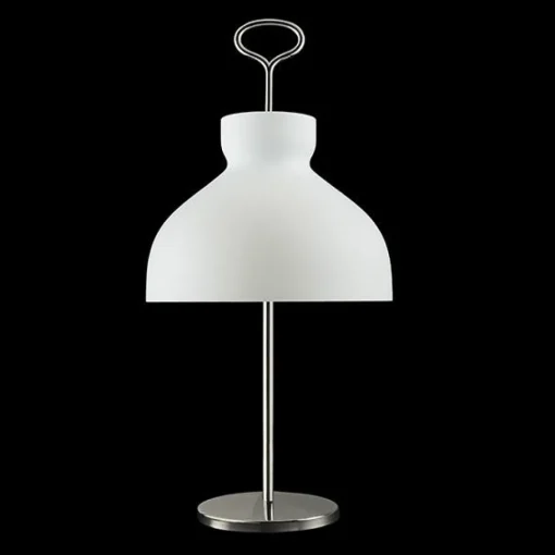 TATO Arenzano Bordlampe Høj Hvid & Krom