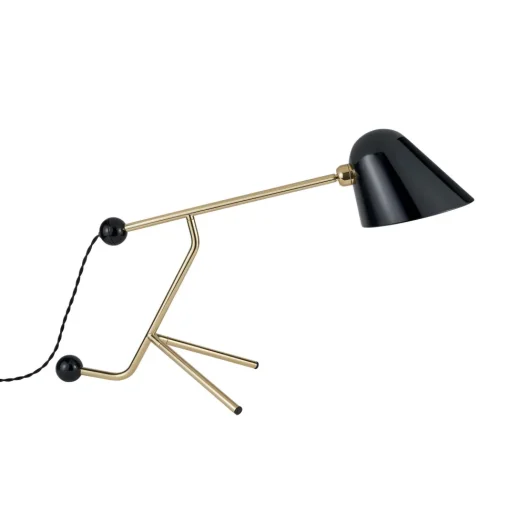 TATO Beghina Bordlampe Sort & Messing