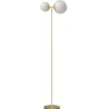 TATO Biba Gulvlampe Hvid & Messing