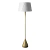 TATO De-Lux A4 Gulvlampe Guld & Mat Hvid