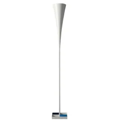TATO De-Lux D8 Gulvlampe Blå & Mat Hvid