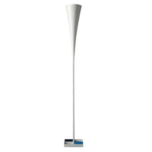 TATO De-Lux D8 Gulvlampe Blå & Mat Hvid