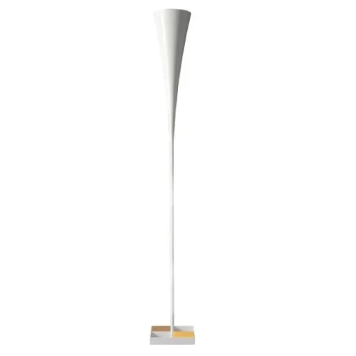 TATO De-Lux D8 Gulvlampe Orange & Mat Hvid
