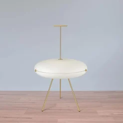 TATO Luna Horisontal Gulvlampe Nikkel