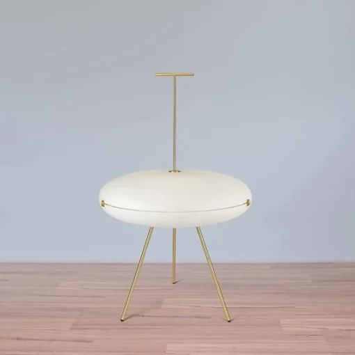 TATO Luna Horisontal Gulvlampe Nikkel