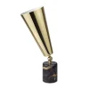 TATO Vox Bordlampe Sort/brun Marmor & Messing Lille
