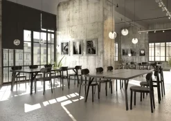 Thonet 118 M Spisebordsstol Sort Bejdset Bøgetrá