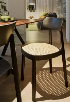 Thonet 118 Spisebordsstol Sort Bejdset Bøgetrá