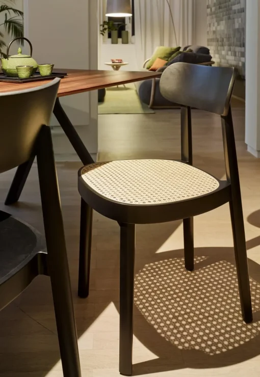 Thonet 118 Spisebordsstol Sort Bejdset Bøgetrá