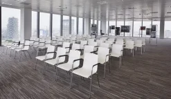 Thonet S 160 Spisebordsstol Krom/Hvid