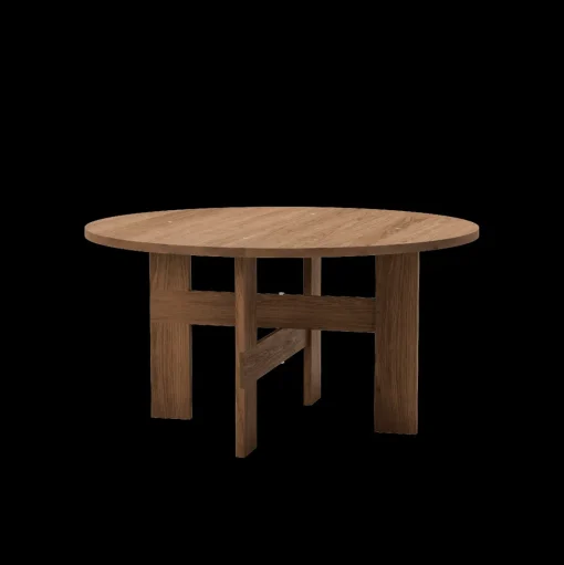 Thorup Copenhagen Mio SpisebordØ140 Massiv Bejdset Eg