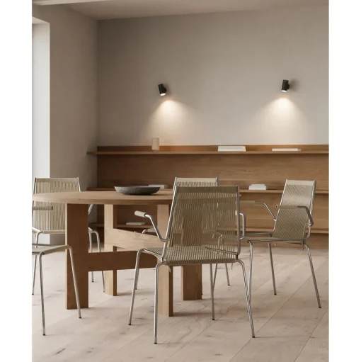 Thorup Copenhagen Mio SpisebordØ140 Massiv Bejdset Eg