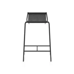 Thorup Copenhagen Noel Barstol Sort/Sort Linned H67 cm