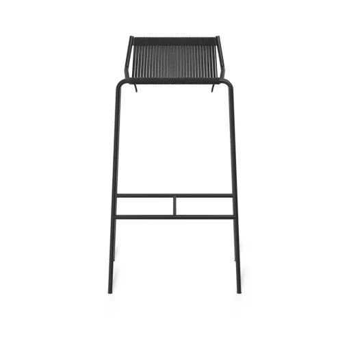 Thorup Copenhagen Noel Barstol Sort/Sort Linned H77 cm