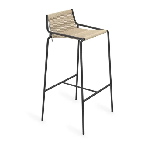 Thorup Copenhagen Noel Barstol Sort/Linned H77 cm