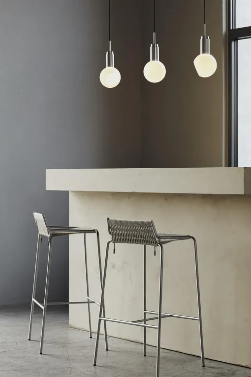 Thorup Copenhagen Noel Barstol Sort/Linned H77 cm