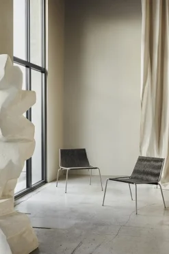 Thorup Copenhagen Noel Lánestol Sort/Mørk Grå Uld